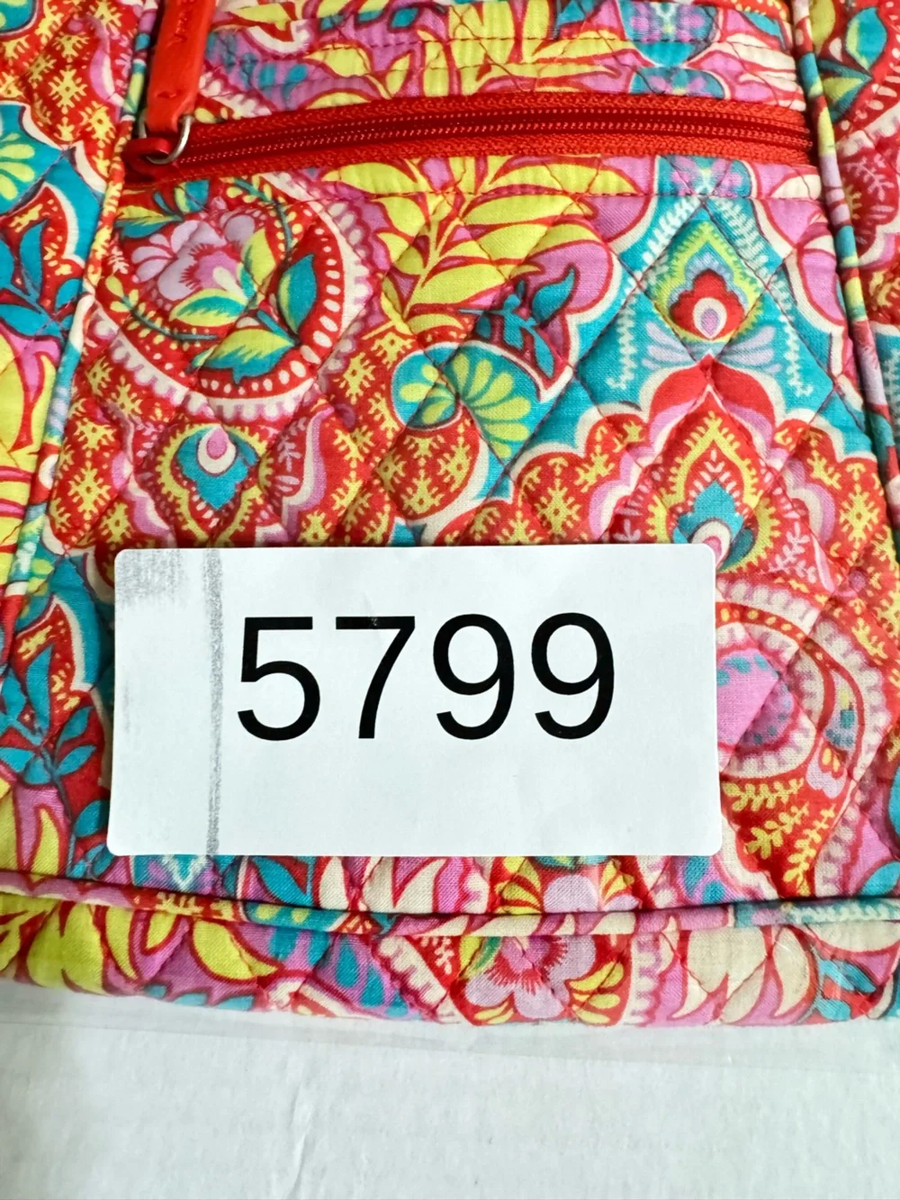 Vera Bradley Paisley In Paradise Hipster Crossbody Retired Quilted Bohemian